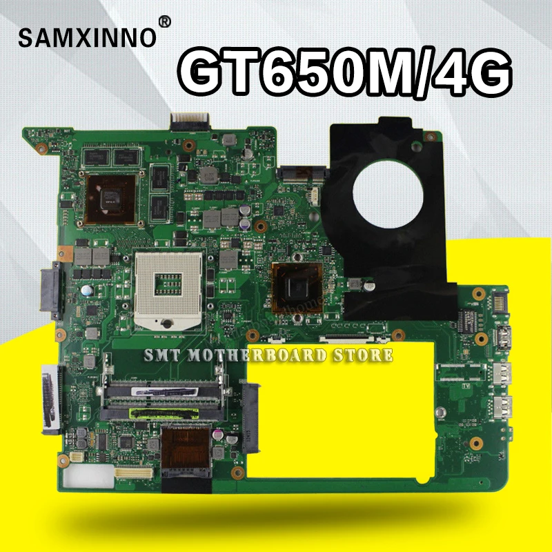

with 4GB Video card GT650M N76VZ Motherboard For ASUS N76V N76VM N76VJ N76VB Laptop Mainboard N76VZ Motherboard test 100% OK