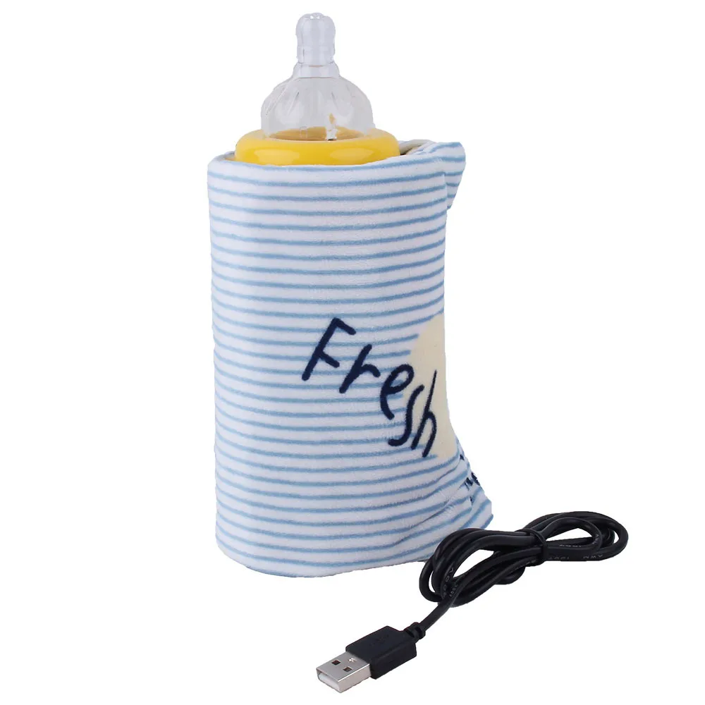 USB Baby Bottle Warmer Portable Travel Milk Warmer Infant Feeding