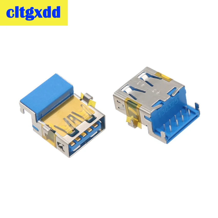 

cltgxdd 2-10pcs USB 3.0 Jack Data Port Connector For Laptops Lenovo E49L K29 K49 K49A G480 G480A G580 G580A Female Socket