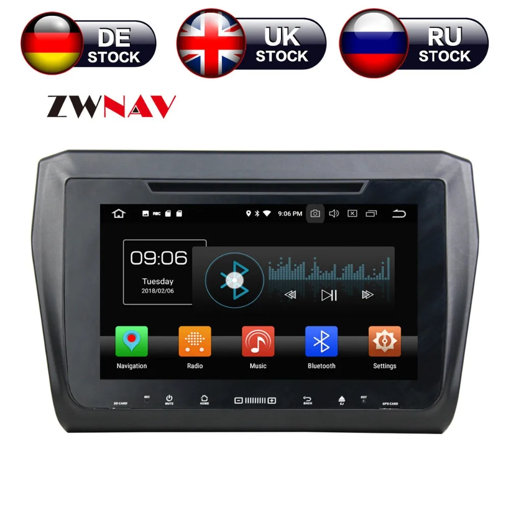 

ZWNAV Android 8.0 Car CD DVD Player Car GPS Navigation for KIA Morning Picanto 2016 Quad core Radio Music Video Player