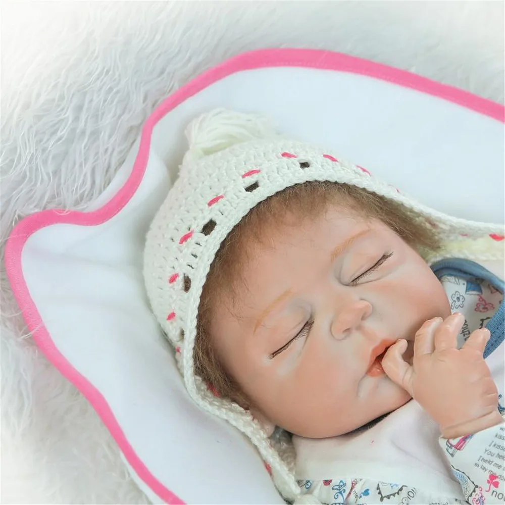 

Bebes reborn NPK Baby Reborn Dolls 57 cm Body Full Silicone Newborn baby boy girl bathe doll toy menino bonecas