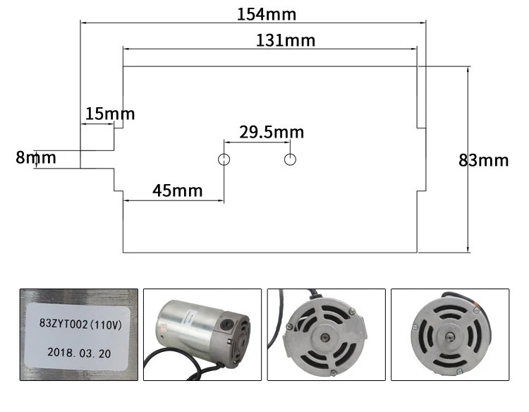 550 w& 400 w dc Мотор щетки 220 v& 110 v 83ZYT001/83ZYT002/83ZYT007 0618-150 мини токарный станок