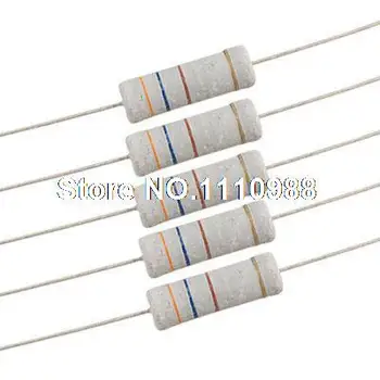 

10 Pcs 5W 700V 360 Ohm Axial Lead Metal Oxide Film Resistors