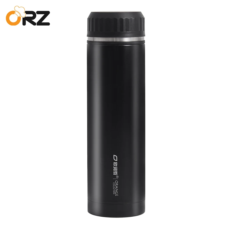 

ORZ 500ml Stainless Steel Water Bottle Vacuum Insalated Coffee Tea Beverage Thermos Bottle Travel Mug Business Thermos Cup