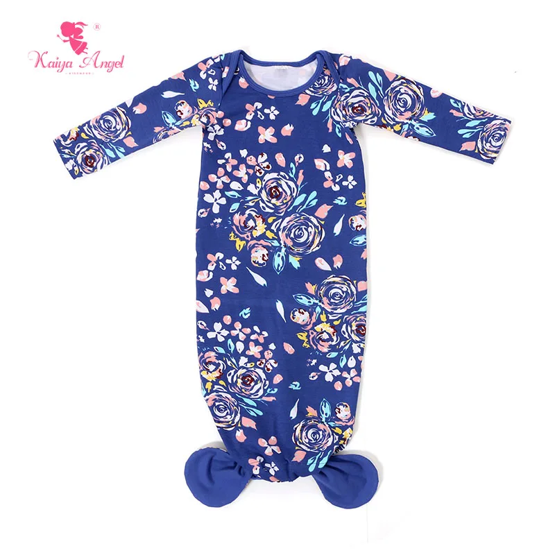 Buy Mermaid Sleep Sack Royal Blue Floral Print Baby