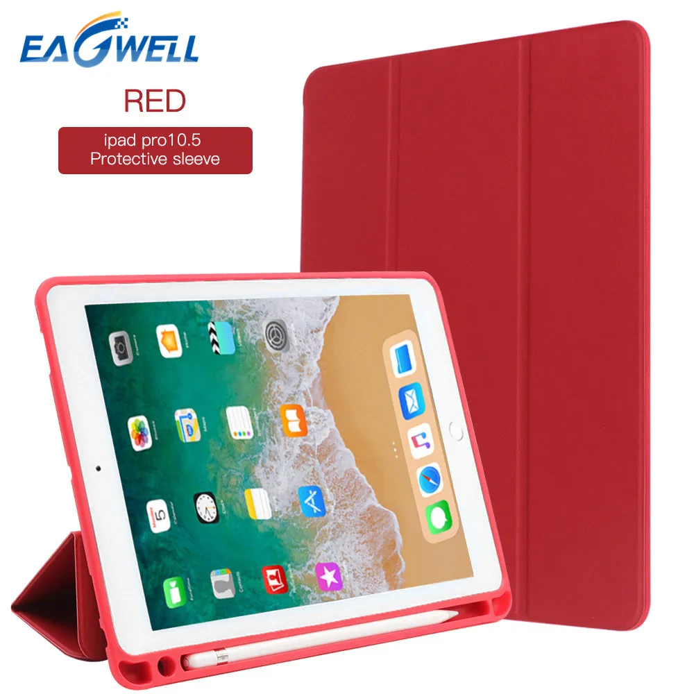 PU Leather Case Cover For iPad Pro 10.5 2017 A1701 A1709 Flip Stand