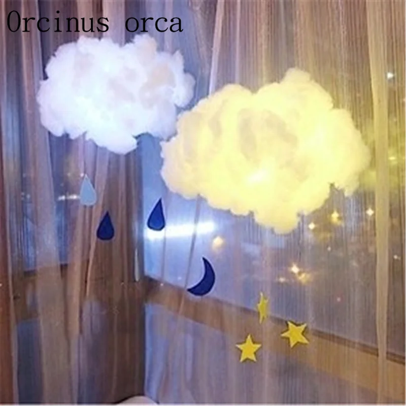 

Handmade handmade cloud lights boys girls bedrooms birthday gifts children's room decoration lights free shipping