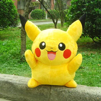 

free shipping,,cute Pikachu plush toy soft throw pillow ,Christmas gift h273
