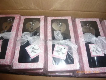 

Free shipping Wedding Supplies Creative Wedding Favor Gift Key To My Heart Chrome Wine Bottle Stopper 100 pieces/lotparty favor