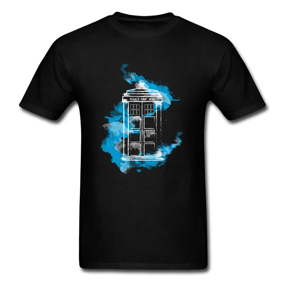 Watery TARDIS_black