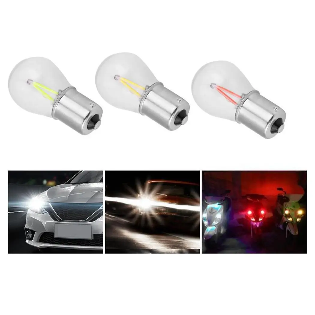 

Car Filament Brake Light Bulb Auto Car LED Turn Signal Brake Light Reverse Light Low power consumption with long lasting design