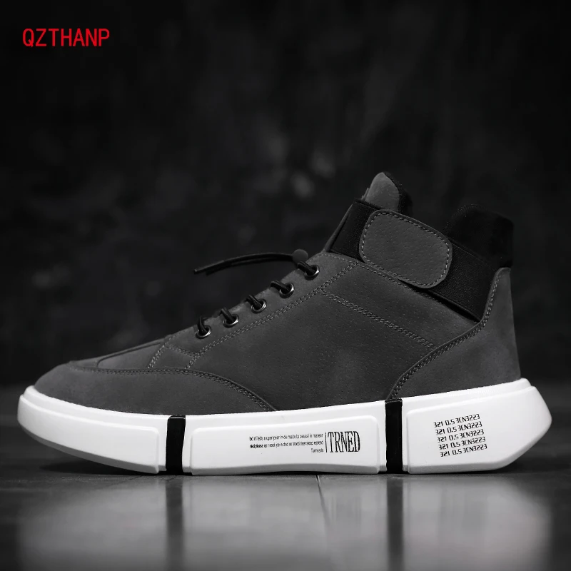 De Sneakers Tendance 45 Occasionnels Haute Black Respirant Grey Gris LR3j5A4q
