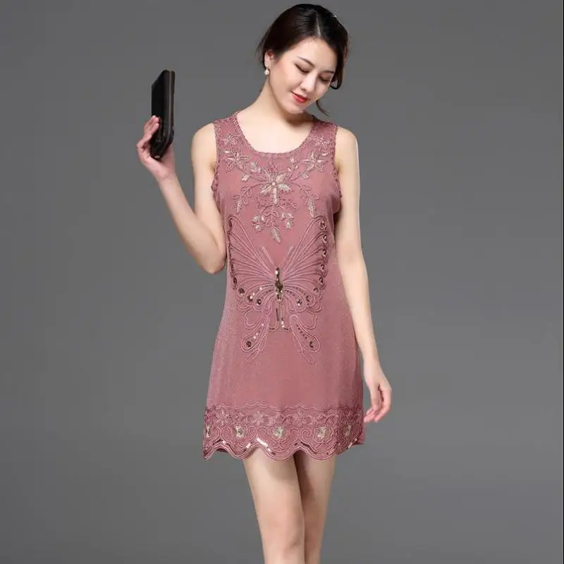 

New Fashion Sexy Plus Size Embroidery Sequined Women Dress,new Style Summer Dress,party Dresses,vestidos,vestidos De Fiesta