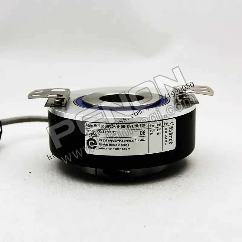 

EB100P30K-H4DR-1024 Elco ELCO rotary optical encoder 1024 pulses hollow shaft