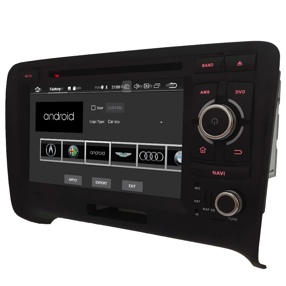 Flash Deal 7" Octa Core 4G WIFI Android 8.1 4GB RAM 64GB ROM RDS FM Car DVD Multimedia Player Stereo Radio Head Unit For Audi TT 2006-2014 2