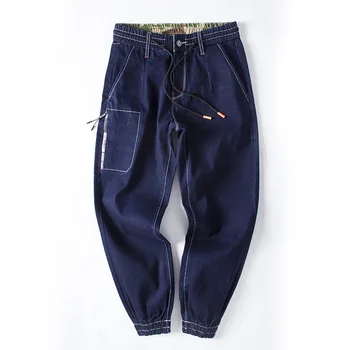 

2019 spring summer men jeans straight blue jeans men plus size S-6XL balmai jeans men print fashion broek mannen jeans