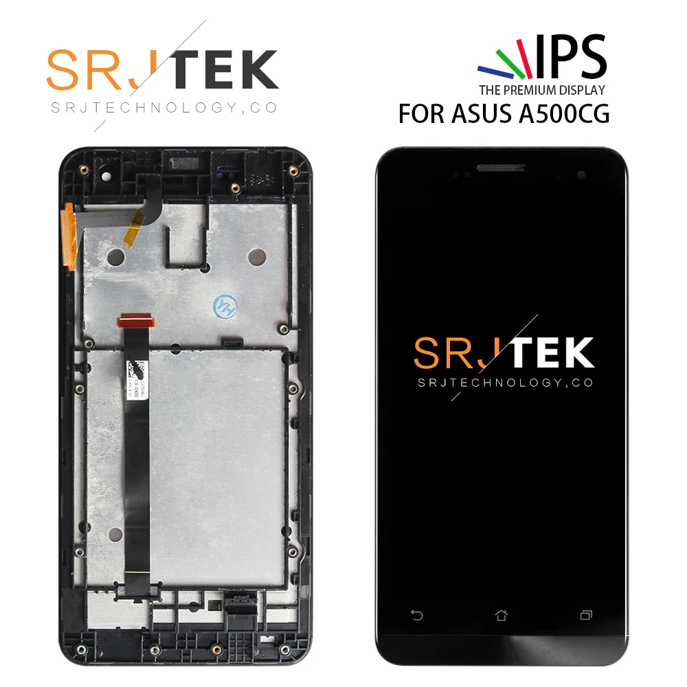 

ORIGINAL 5.0" IPS Display For ASUS Zenfone 5 LCD Touch Screen Digitizer For ASUS Zenfone 5 Display T00J A500KL A500CG A501CG