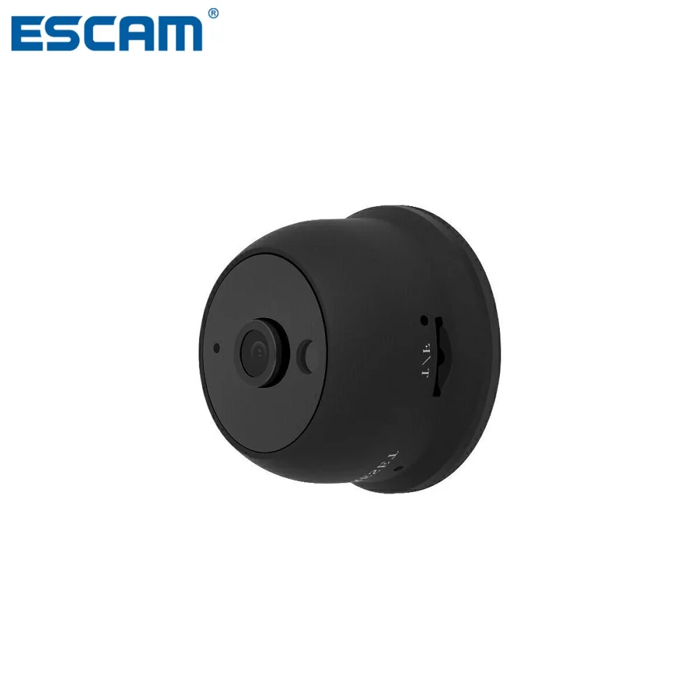 ESCAM G09 мини Камара wifi со смартфоном приложение видео запись IP микро видеокамера движения Dtection P2P