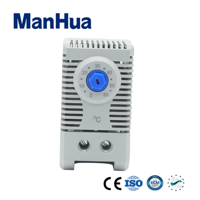 

ManHua Large Setting Range Compact Bimetal Simple Installation FKS 011 With IP20 Small Automatic Thermostat