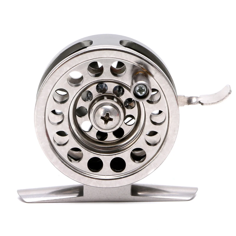 

Fishing Reels Metal Spool Centrifugal Droplets Round Bearings Fly Fishing Wheel
