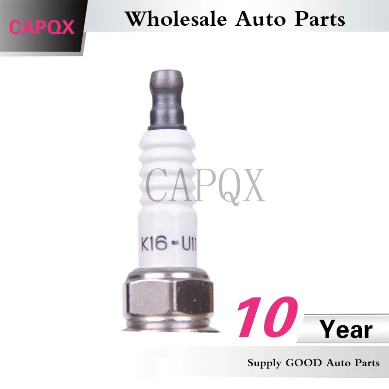 CAPQX 4 шт. свечи зажигания K16R-U11 90919-01164 для YARIS/ECHO VIOS CELICA COROLLA AVENSIS RAV4 CROWN PRADO TACOMA 4RUNNER