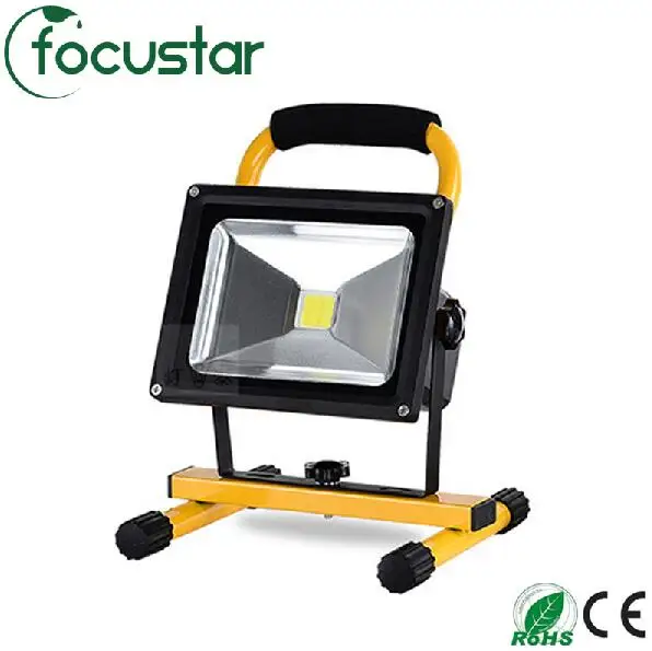 

4pcs Rechargeable led floodlight Rechargeable Lithium-ion Battery 20w Flood Lamp Portable Flood light lamp Ip65 90-260v