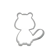 Резак печенья печать енота гипсовая форма инструменты для печенья для кухни из нержавеющей стали продуктов онлайн