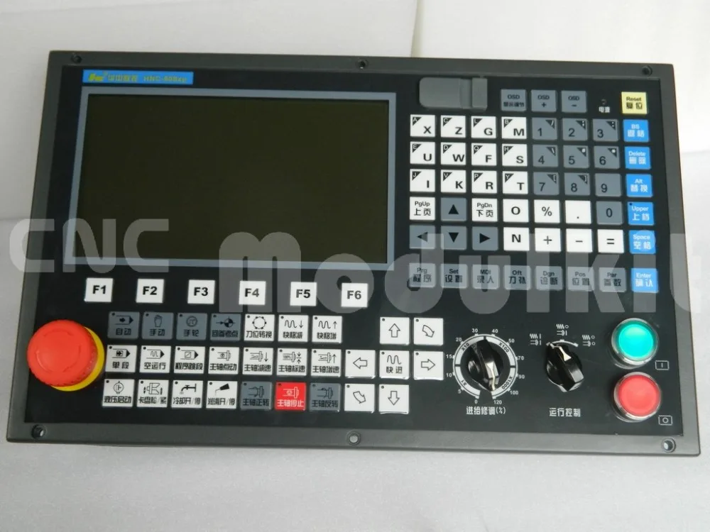 CNC контроллеры токарные станки HNC 808XP 7 ''светодиодный цветной дисплей 3 оси
