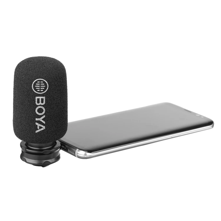 BOYA BY DM100 цифровой стерео микрофон для телефона конденсаторный с разъемом Type C