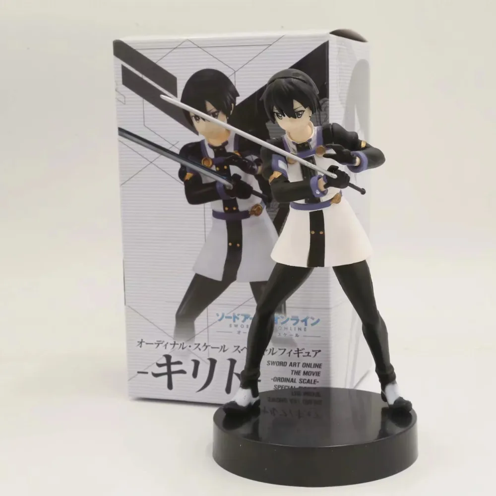 Меч искусство онлайн Kirigaya Kazuto фигурка Фигурки ПВХ Аниме САО модель горячие
