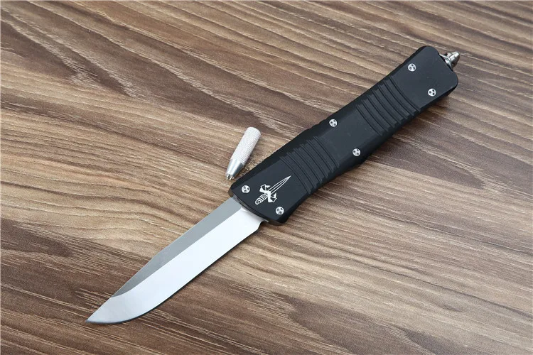 6 model knife D2 blade aluminum handle camping survival outdoor EDC hunt Tactical tool dinner kitchen knife - Цвет: A