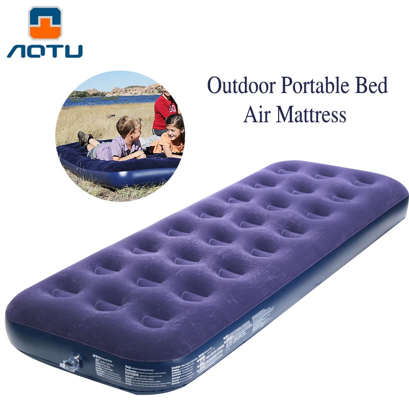 

intex Air Mattresses Bed Inflatable Downy Sleeping Rest Cushion Portable With Electric Air Pump For Bedroom Camping