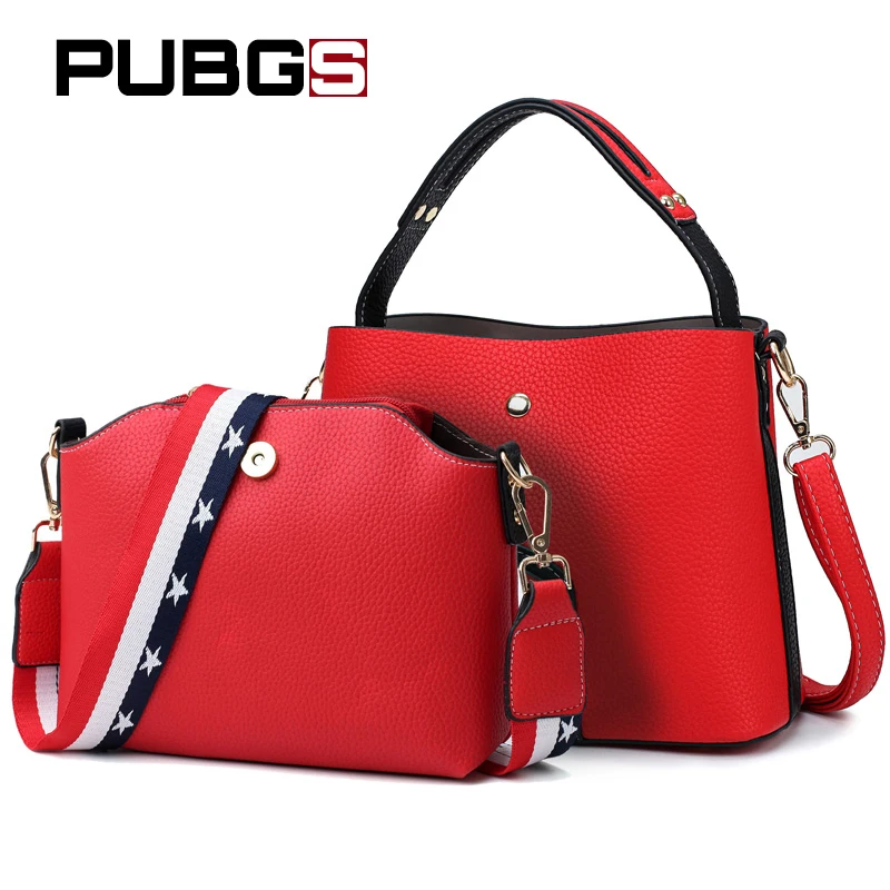 Female Shoulder Bags Handbag PU Leather Elegant Touch Comfortable Scratch resistant Wear