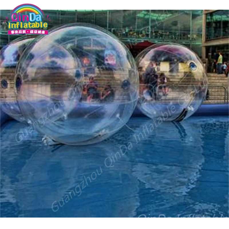 Inflatable Bubble Water Ball,Walk On Inflatable Swimming Pool Watering Ball Inflatable Toys,Pool Float Water Rolling Ball 3