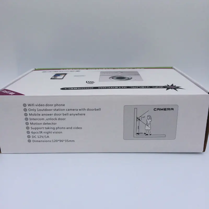 

VDP-316+CAM-212 Direct factory HOT SALEvideo doorphone with recording function for 2 apartment, night vision