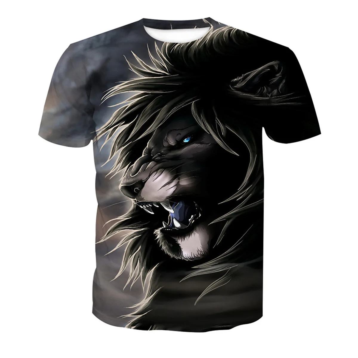 Buy Hot Sale Lion T shirts Men's Animal 3D Printing