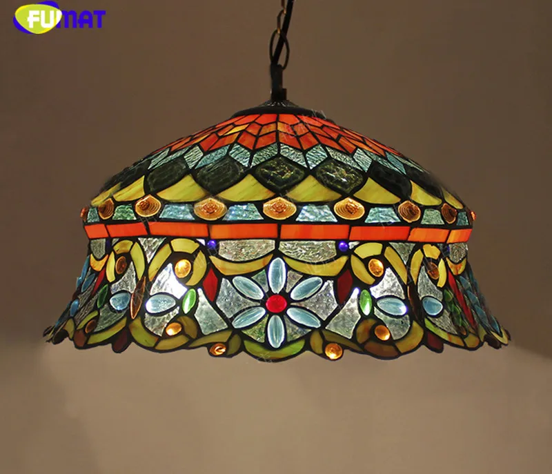 Stained Glass Pendant Light7