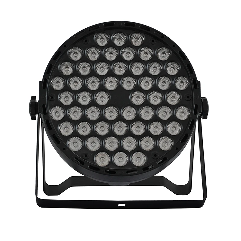 

LED Par Light 54Pcs Lamp Beads 1W RGB 3 In 1 Strobe DMX Controller Party Disco Bar Strobe Dimming Effect Shows Light Projector