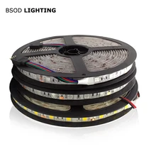 24V 5050 SMD White /Warm White 60leds/m 300leds LED Flexible strip light No-waterproof IP33 Free Shipping