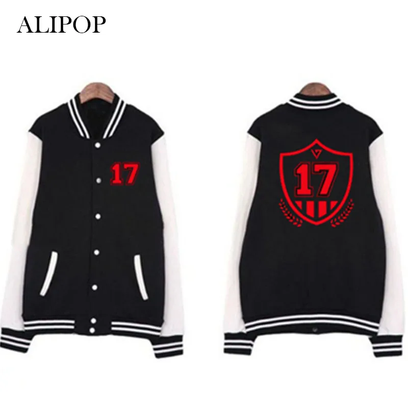 Youpop Kpop GOING SEVENTEEN Album Jacket K POP Cotton Clothes Long