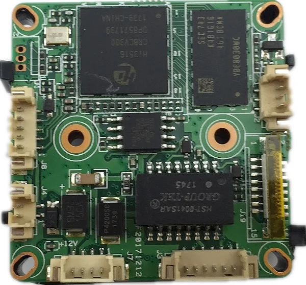 H.265 3.0MP sony IMX323 3516C 2048*1536 интеллектуальная плата модуля ip камеры Analys 38*38 мм CMOS ONVIF CMS