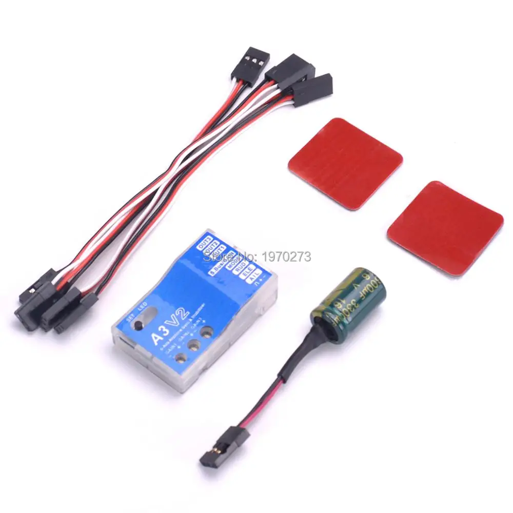 

High Quality A3 V2 Aeroplane Flight Controller Stabilizer for RC Airplane Fixed-wing Fixed wing Copter