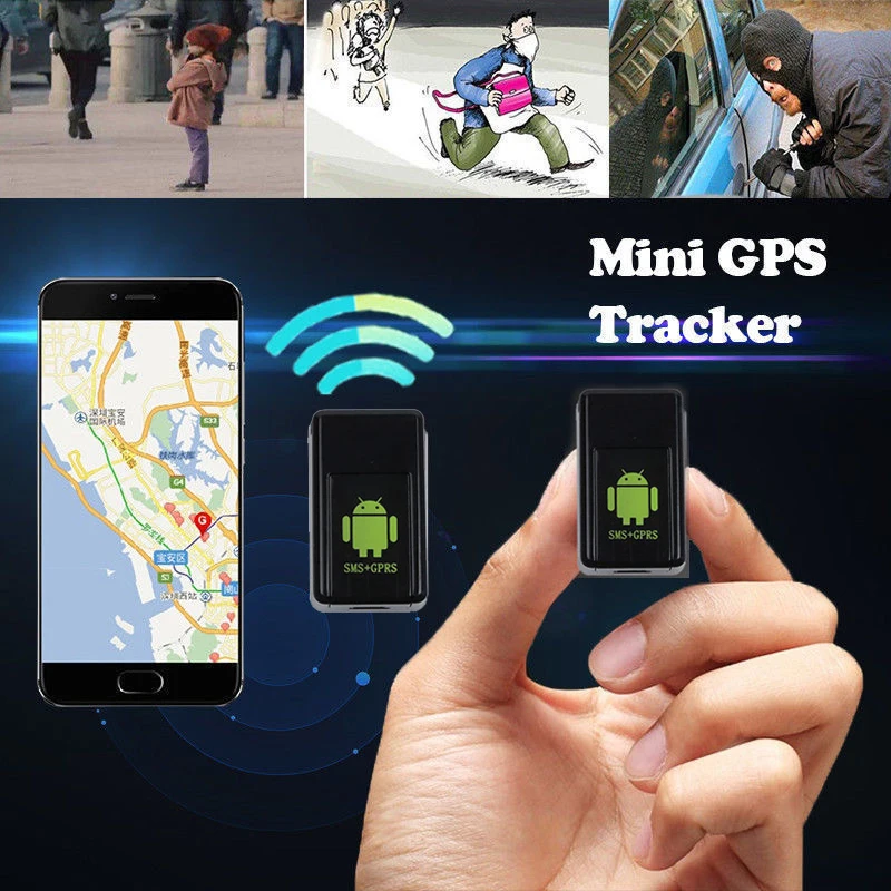 Горячая Мини gps автомобильный трекер шпион локатор автомобиля GSM/GPRS устройства слежения безопасности