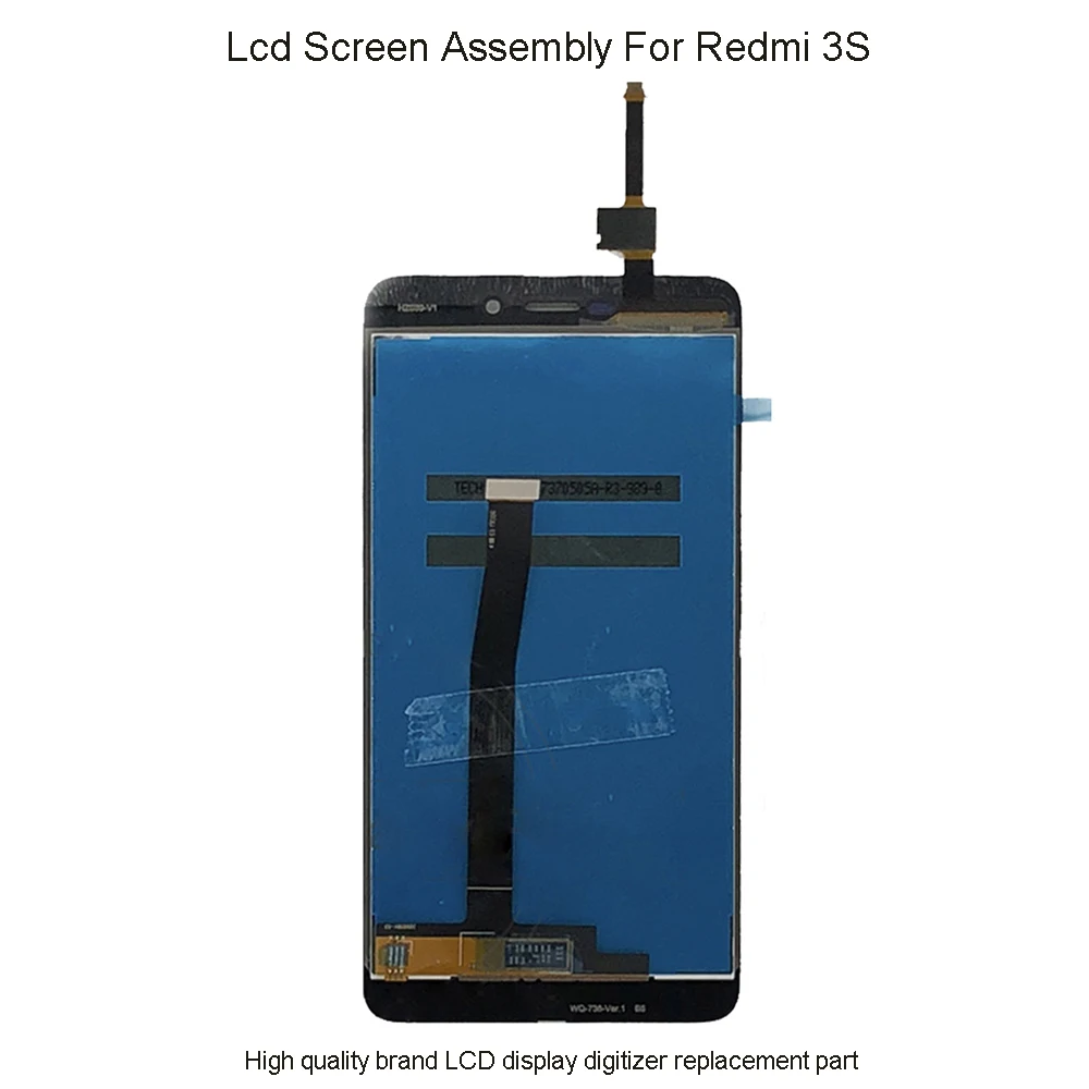 Качественный ЖК-дисплей для Xiaomi Redmi 3S сенсорный экран замена дигитайзер сборка 3x3