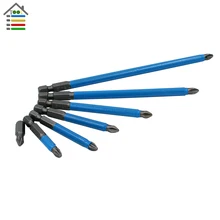 New 7PCS PH2 Anti Slip Electric Screwdriver Bit Set Bits Hex Shank 25mm 50mm 65mm 70mm