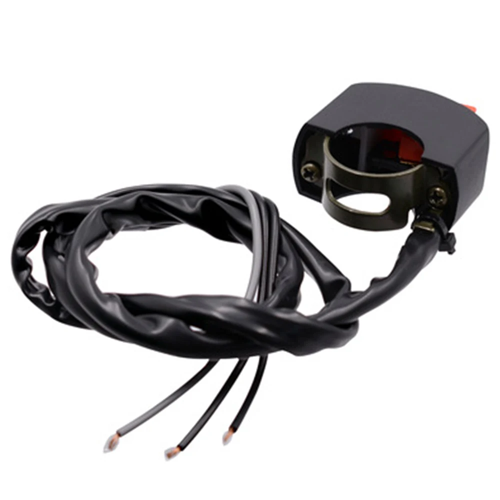 Мотоцикл руль головной светильник тумана Точечный светильник вкл/выкл переключатель DC12V черный+ красный Предупреждение светильник головной светильник переключатель