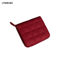

GUBINTUS Women Leather Wallets Fashion Female Short Small Purses Zipper Cute Money Bag With Coin Pocket Student Holders Wallet