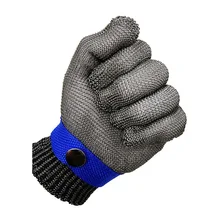 Прочное качество Детская безопасность порезов Stab Устойчив Нержавеющая сталь мясник оборудование Инструменты Размеры m 10 шт./лот