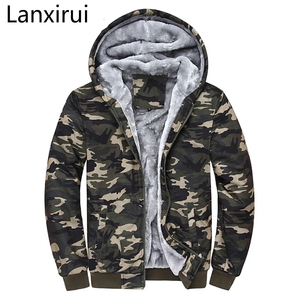New Arrival Winter Jacket Men Camouflag Warm Hooded Coats For Men