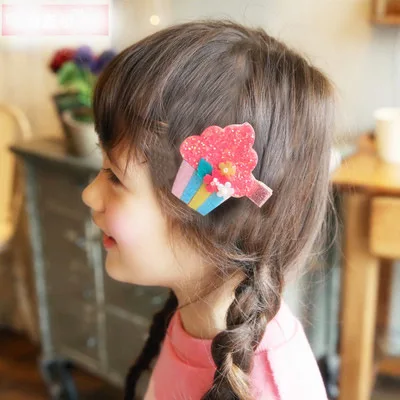 

20pcs/lot Baby Girl Christmas Headband DIY Fruit Hair Clip Accessories